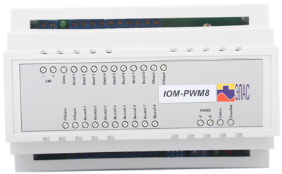 Общий вид модуля расширения IOM-PWM8
