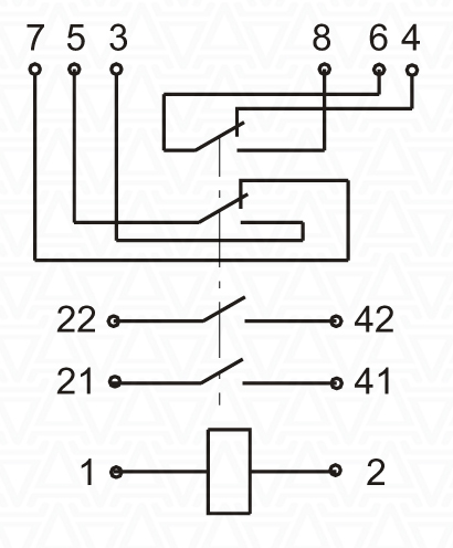 Схема коммутации контакторов КНЕ-220