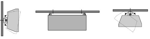 Рис.1. Схема монтажа звуковой колонны CS-36T
